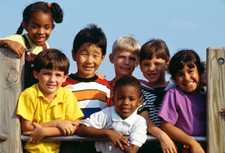 image of children on playground