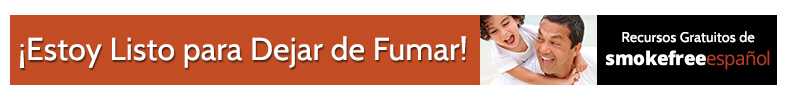 Estoy Listo para Dejar de Fumar! Recursos Gratuidos de smokefree espanol