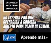 Un consejo de un exfumador: No esperes por una operación de corazón abierto para dejar de fumar. Aprende más.