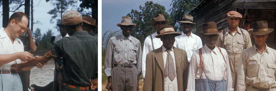 Doctor and man. Tuskegee gentlemen.