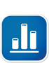 Icon of a bar graph