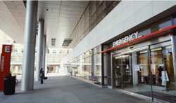 Emergency department entrance