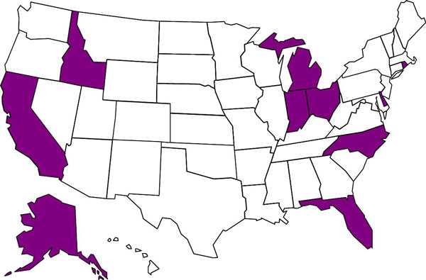 DELTA Focus Map