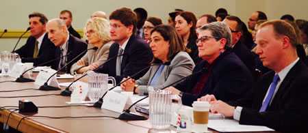 testimony before a congressional hearing