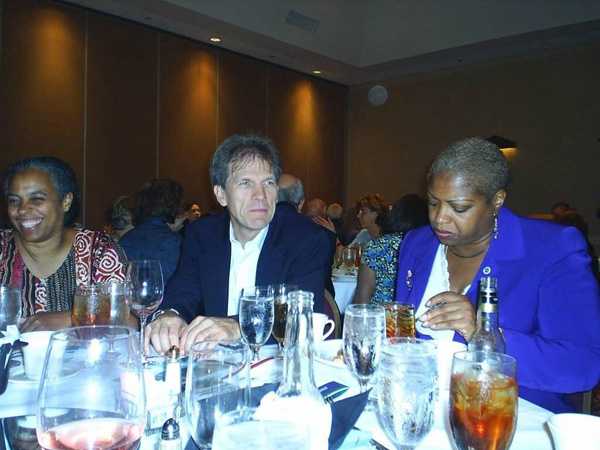 Anne-Renée Heninburg, Brent Burkholder, and Sharon Martin