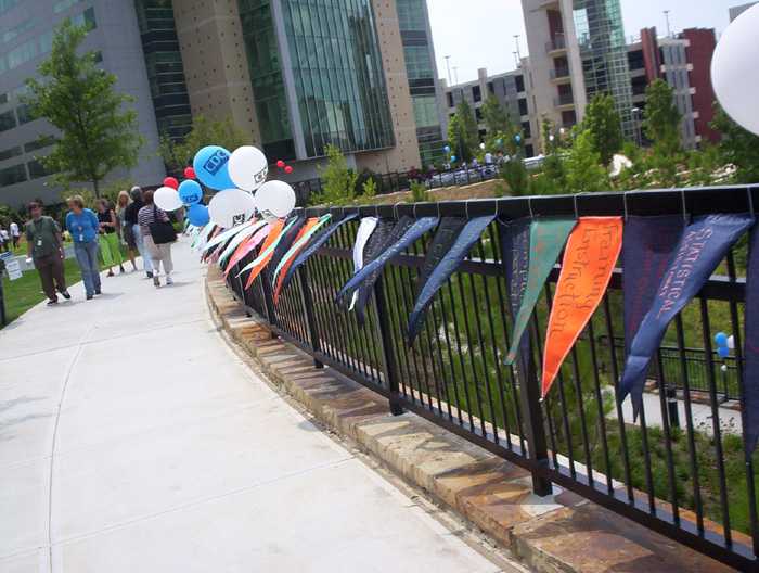 Pennants (banners) of each job title were made by Watsonians and displayed on Roybal Campus during the 60th Anniversary celebration