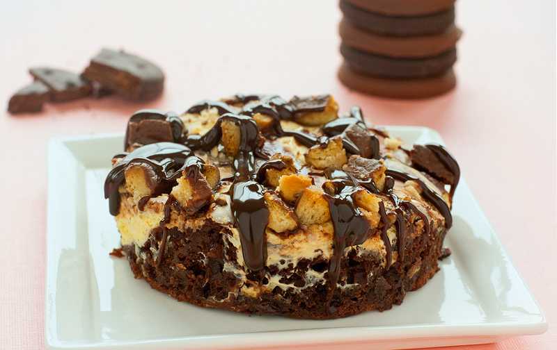 Kitchen Adventurer Cheesecake Brownie