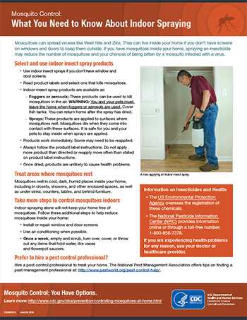 What you need to know about indoor spraying fact sheet thumbnail