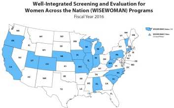 	Wisewoman Funding Map