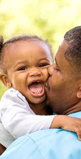 	Dad and daughter