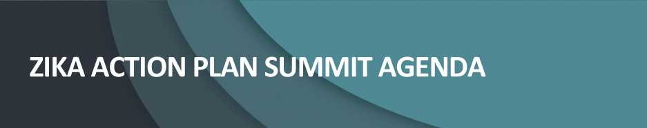 Zika Action Plan Summit 2016